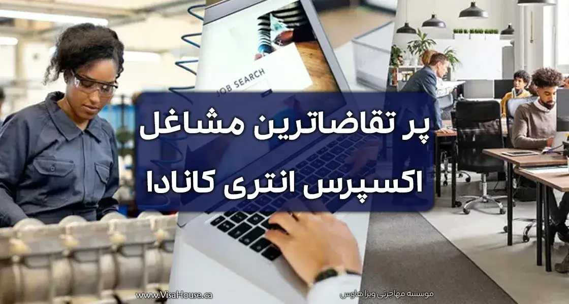 پرتقاضاترین مشاغل اکسپرس انتری کانادا در سال 2024
